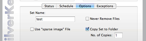 SilverKeeper ファイルの除外設定